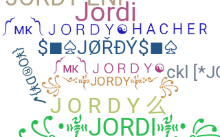 Παρατσούκλι - Jordy