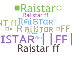 Παρατσούκλι - RaistarFF