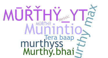 Παρατσούκλι - Murthy