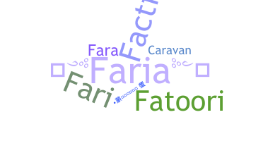 Παρατσούκλι - Faria