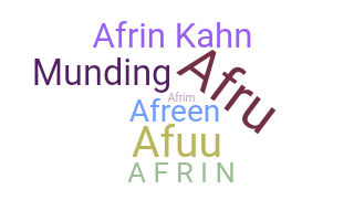 Παρατσούκλι - Afrin