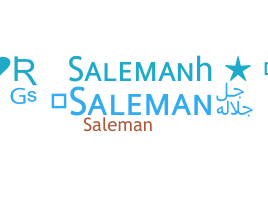 Παρατσούκλι - saleman