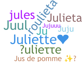 Παρατσούκλι - Juliette
