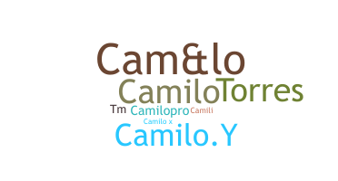 Παρατσούκλι - CamiloX