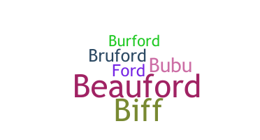 Παρατσούκλι - Buford