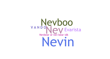 Παρατσούκλι - Nevan