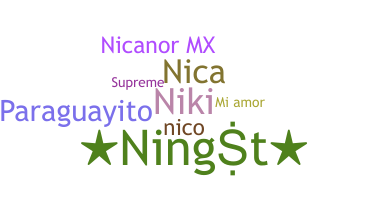 Παρατσούκλι - Nicanor