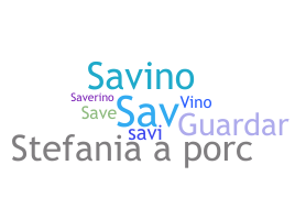 Παρατσούκλι - Saverio