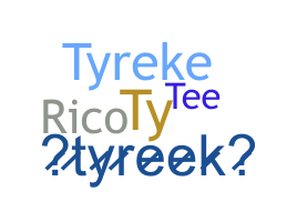 Παρατσούκλι - Tyreek