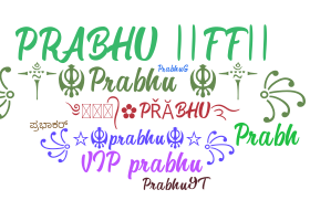 Παρατσούκλι - Prabhu