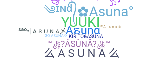 Παρατσούκλι - Asuna