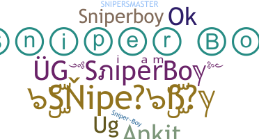 Παρατσούκλι - SniperBoy