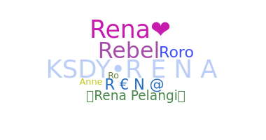 Παρατσούκλι - Rena