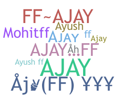Παρατσούκλι - Ajayff