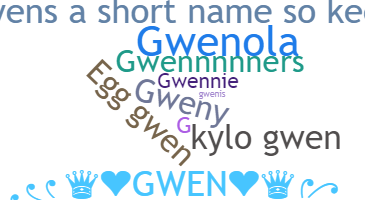 Παρατσούκλι - gwen