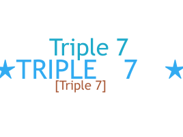 Παρατσούκλι - Triple7
