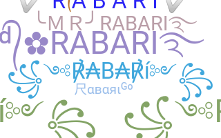 Παρατσούκλι - Rabari