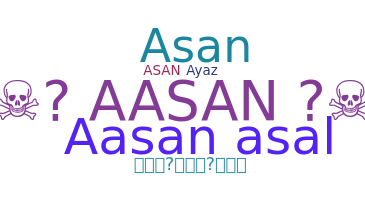 Παρατσούκλι - Aasan