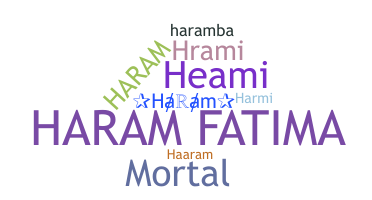 Παρατσούκλι - Haram
