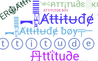 Παρατσούκλι - Attitudeboy