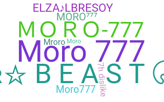 Παρατσούκλι - MORO777