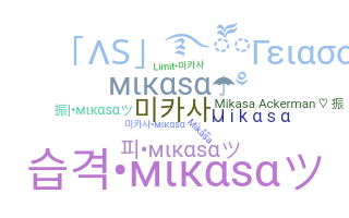 Παρατσούκλι - Mikasa