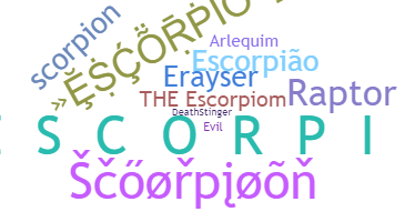 Παρατσούκλι - escorpion