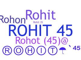 Παρατσούκλι - Rohit45