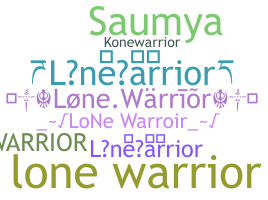 Παρατσούκλι - lonewarrior
