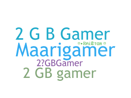 Παρατσούκλι - 2GBGAMER