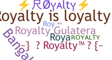 Παρατσούκλι - Royalty