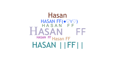 Παρατσούκλι - Hasanff