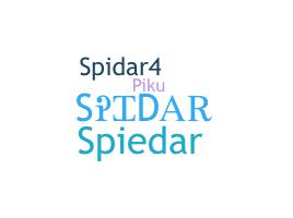 Παρατσούκλι - Spidar