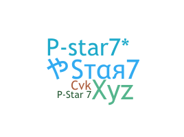Παρατσούκλι - PStar7