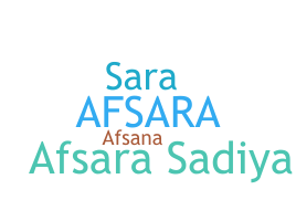 Παρατσούκλι - Afsara