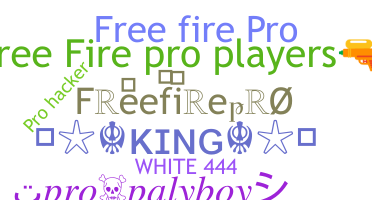Παρατσούκλι - freefirepro