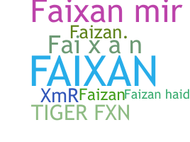 Παρατσούκλι - Faixan