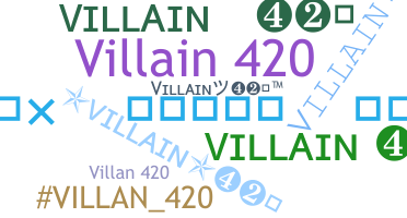 Παρατσούκλι - Villain420