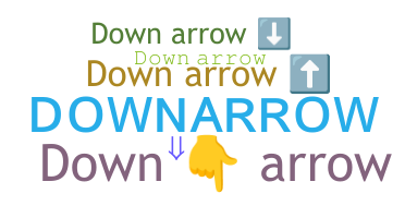 Παρατσούκλι - downarrow