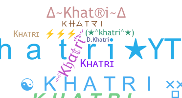Παρατσούκλι - Khatri
