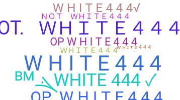 Παρατσούκλι - White444
