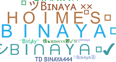 Παρατσούκλι - Binaya
