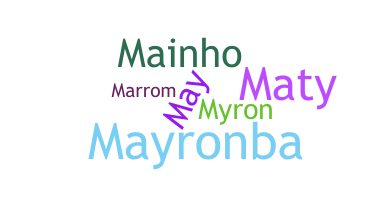 Παρατσούκλι - Mayron
