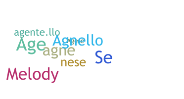 Παρατσούκλι - agnese