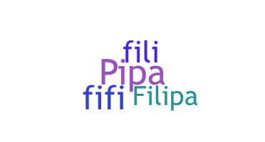 Παρατσούκλι - Filipa