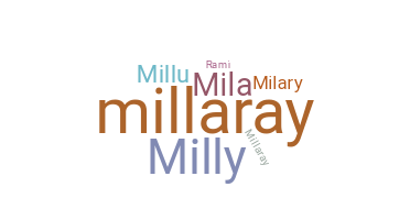 Παρατσούκλι - Millaray