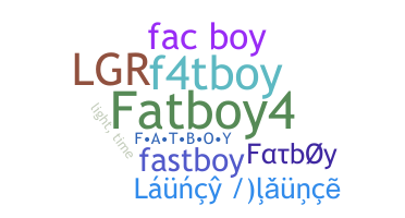 Παρατσούκλι - fatboy