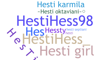 Παρατσούκλι - Hesti