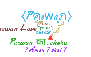 Παρατσούκλι - Paswan