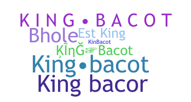 Παρατσούκλι - Kingbacot